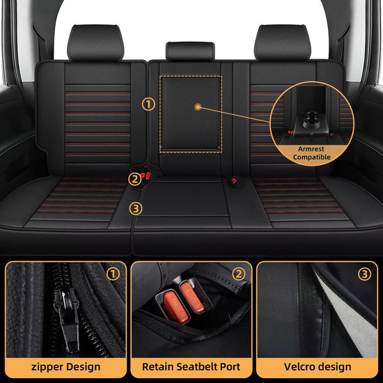 Vehicle seat cover — Custom fit for Chevrolet Silverado and GMC Sierra 2019-2024