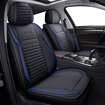 LINGVIDO vehicle seat cover — Faux Nappa leather and waterproof design for 5 seats