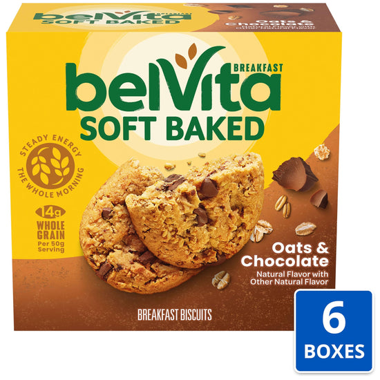 Belvita cookies - Blueberry flavor, 25 count, 44 ounce pack