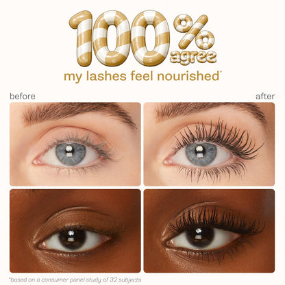tarte tartelette XL mascara — lash extensions in a tube with peptide
