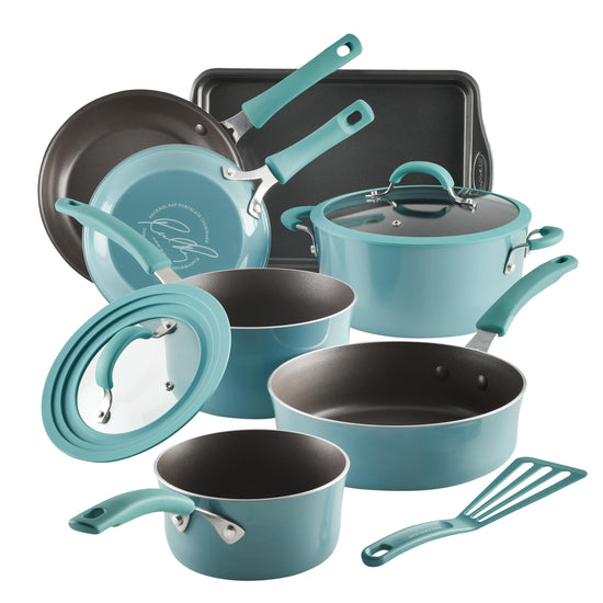 Rachael Ray cookware set — Nonstick pots and pans