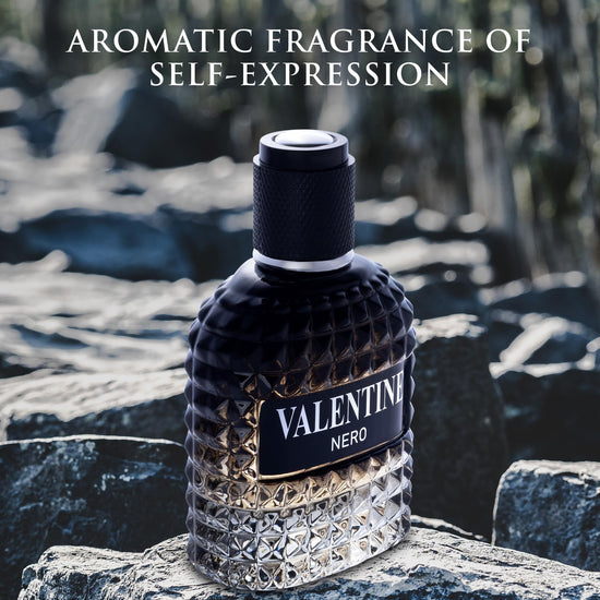 Personal fragrance — Woody aromatic scent with floral and mineral notes by Valentine Nero 100ml