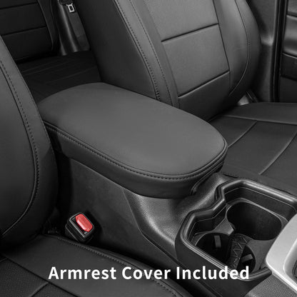 coverdream RAV4 seat covers - custom fit luxury waterproof leather for 2019-2024 Toyota RAV4