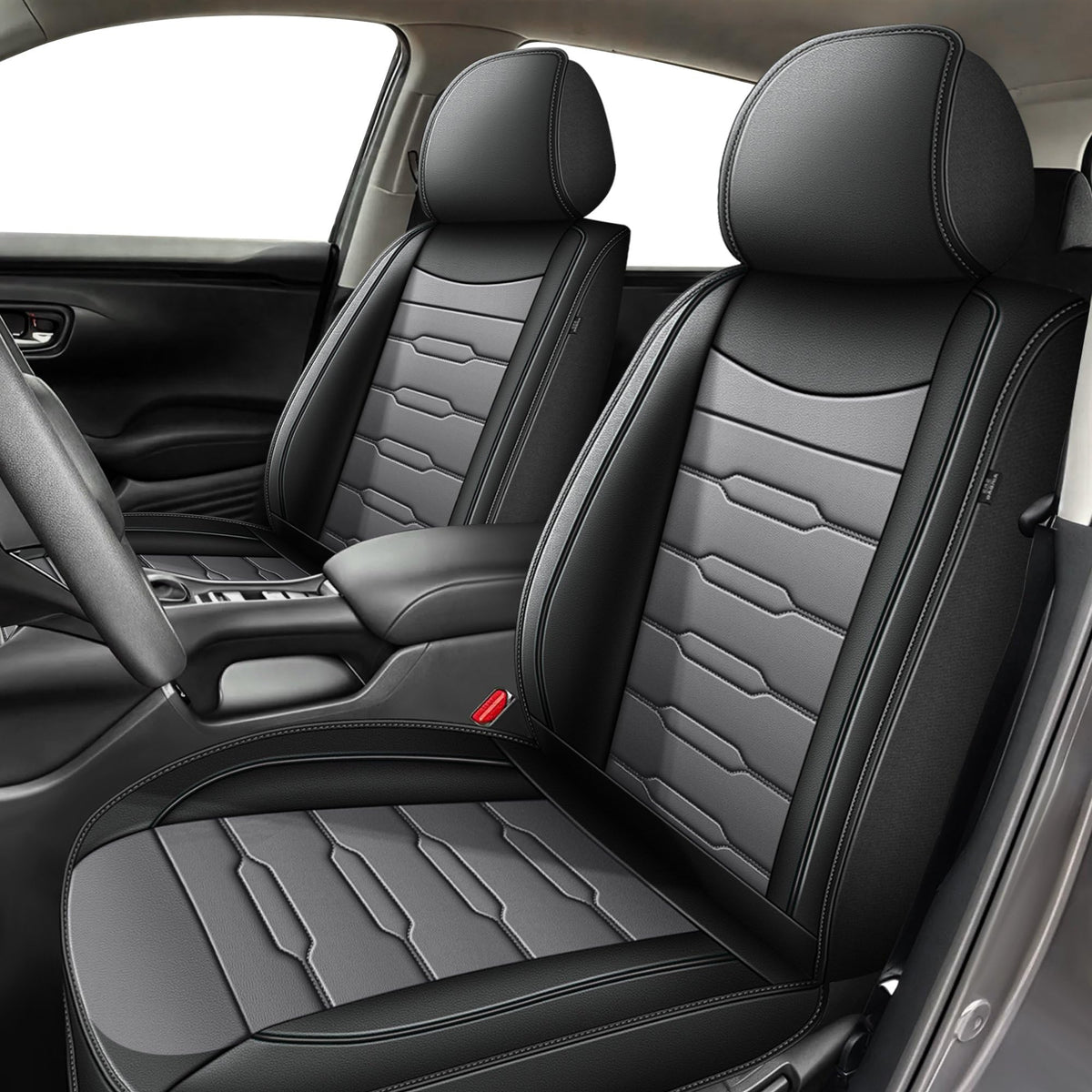 AOMSAZTO vehicle seat covers — waterproof luxury leather for Honda HR-V 2016-2026