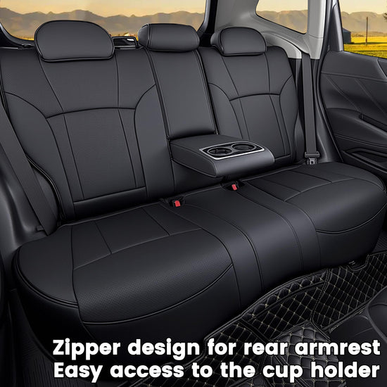 HKZ vehicle seat covers — Custom fit leather and waterproof for Subaru Forester 2019-2024