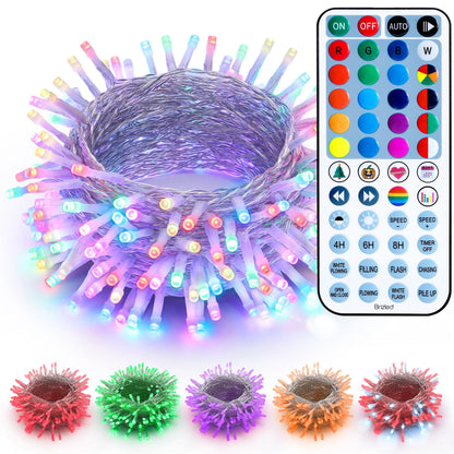 Brizled string lights — RGB color changing design
