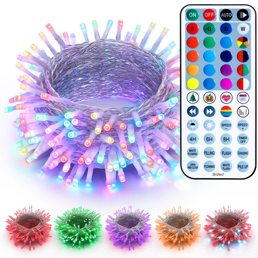 Brizled string lights — RGB color changing design