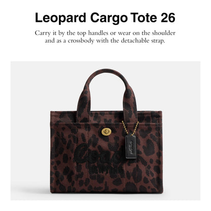 Coach handbag — cargo tote 26 design