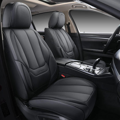 Coverado seat covers - waterproof nappa leather car seat protector for sedans and SUVs
