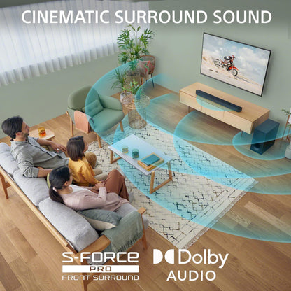 Sony speakers — 2.1ch soundbar with wireless subwoofer and Dolby Digital