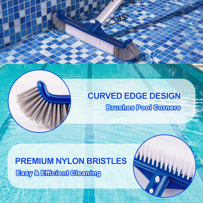 CLEANING_BRUSH — Innovative corners cleaning for salt water pools by POOLAZA
