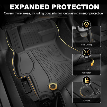 AOMSAZTO vehicle mat - All weather protection for Subaru Forester 2014-2018.