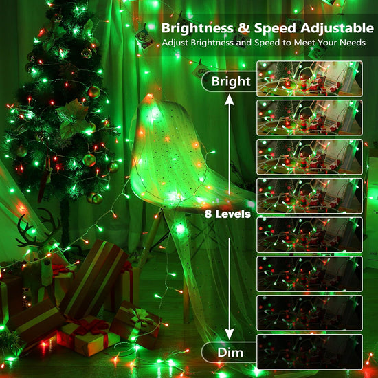 Brizled string lights — RGB color changing design