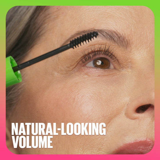 Maybelline New York mascara — tapered washable liquid formula