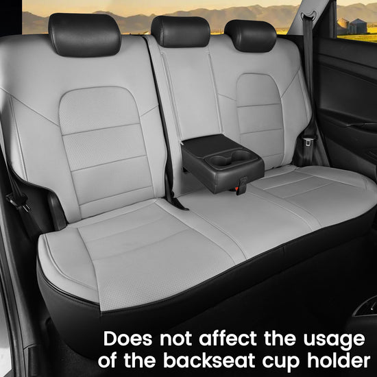 HKZ vehicle seat cover — Custom leather seats for Hyundai Tucson 2019-2021