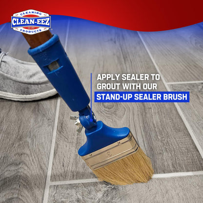 Clean-EEZ grout sealer — protects floors and showers from stainsClean-EEZ grout sealer — protects against stains for floors and showers