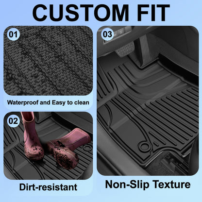 AOMSAZTO vehicle mat — Custom fit TPE floor liner for Toyota RAV4 2019-2025
