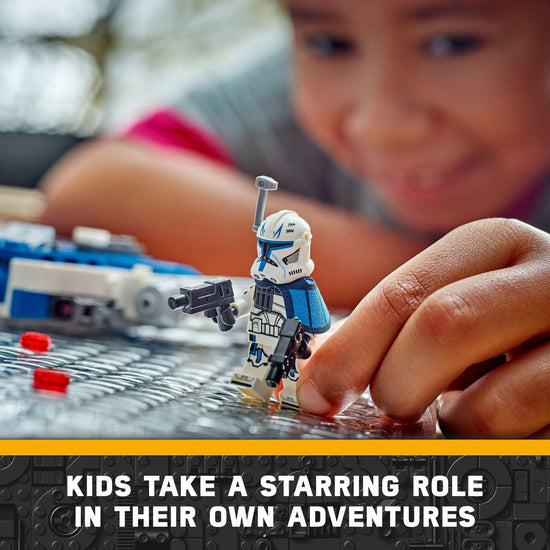 LEGO Star Wars Y-Wing Microfighter building set with Captain Rex minifigure