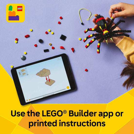 LEGO Creator 3 in 1 Wild Animals toy - 3 build options: spider, scorpion, snake - 31159