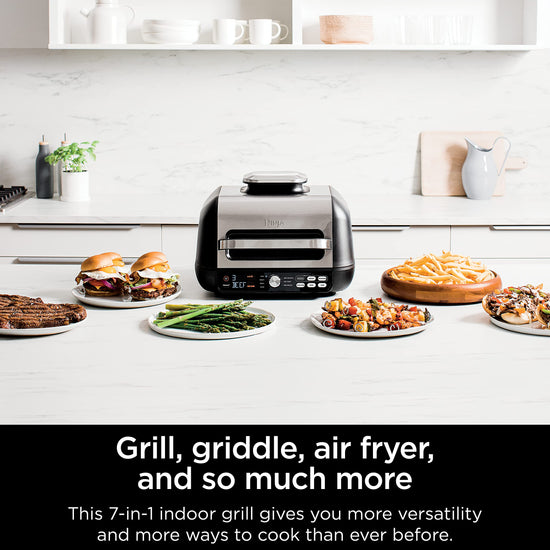 Ninja IG651 barbecue grill — 7-in-1 with smart thermometer and air fry feature