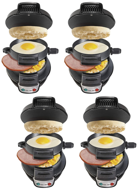 Hamilton Beach countertop griddle appliance with egg cooker ring