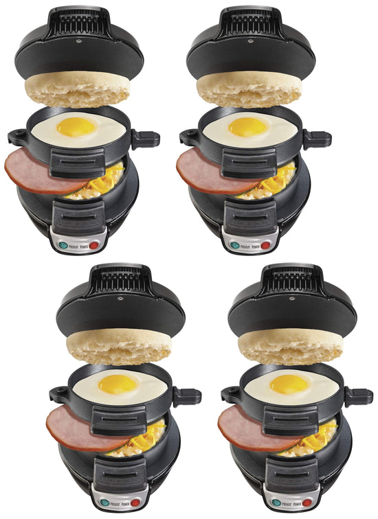 Hamilton Beach countertop griddle appliance with egg cooker ring