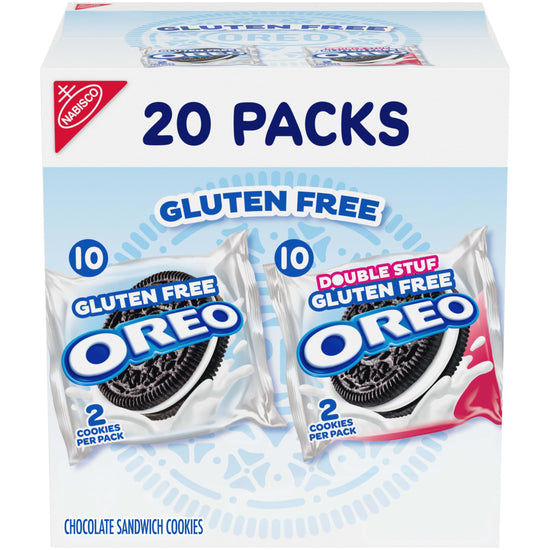 OREO cookies — gluten free variety pack with original and double stuf flavors