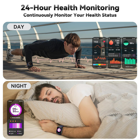 Smart watch - fitness tracking with call functionality and waterproof design