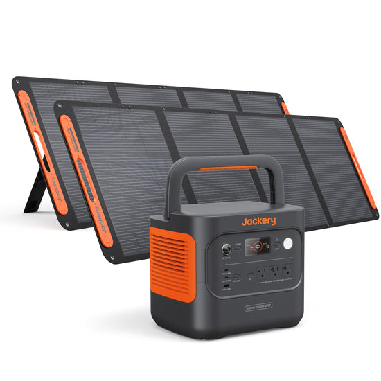Jackery Explorer 2000 v2 electricity generator — portable power station with solar panels