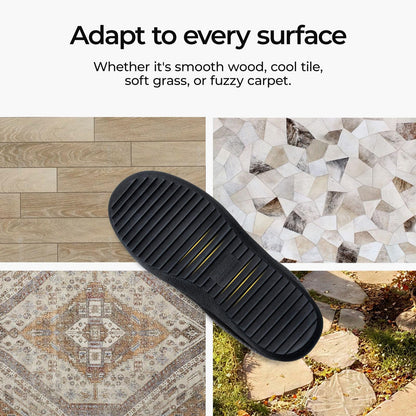 MERRIMAC men's slippers — comfy memory foam non slip design