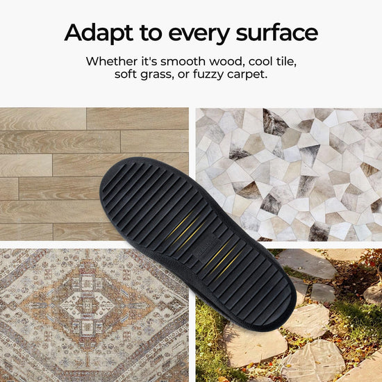 MERRIMAC men's slippers — comfy memory foam non slip design