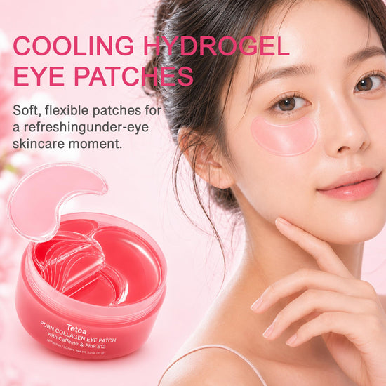 Tetea PDRN Pink Collagen Multi Balm Stick & Under Eye Patch Set, 0.32 oz