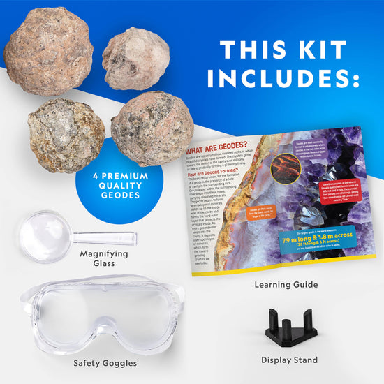 NATIONAL GEOGRAPHIC science fundamentals kit — Includes goggles and learning guide