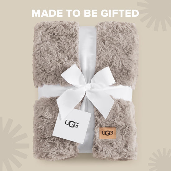 UGG blanket — faux fur material
