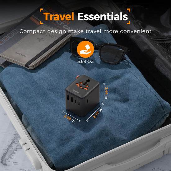 Power converter — Tessan universal travel adapter type C/G/A/I 1 5
