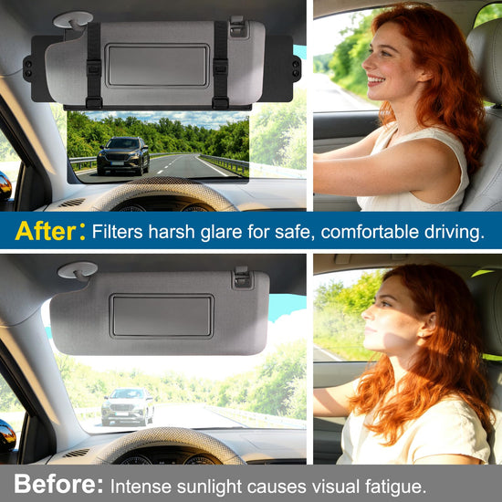 Veharvim vehicle interior shade — polarized UV400 lens for safe driving