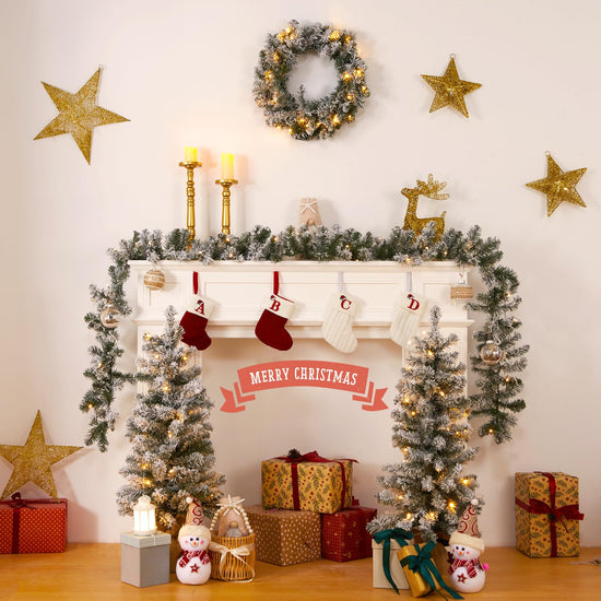 Edergoo prelit Christmas trees - prelit design for easy setup and decoration.