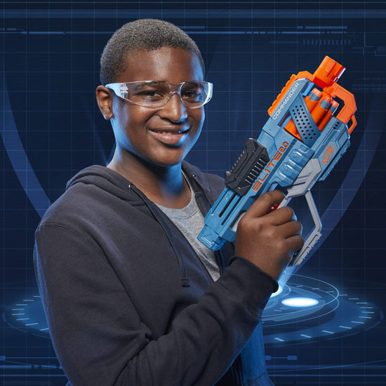 NERF Elite 2.0 Commander RC-6 blaster — versatile foam dart toy gun