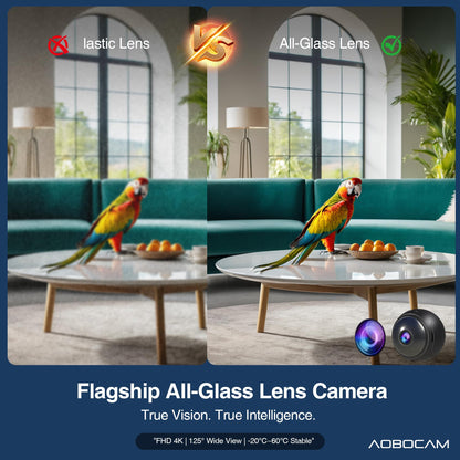 Security camera — 4K indoor wireless camera with AI motion detection and night vision