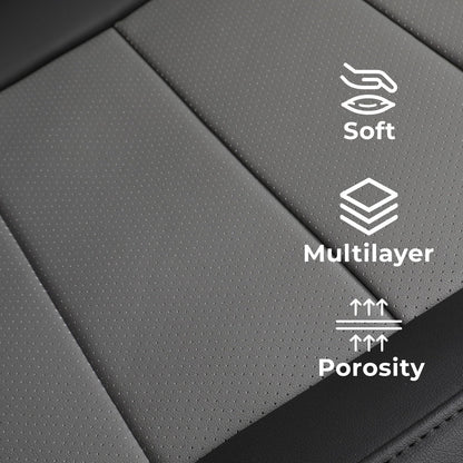 coverdream Highlander leather seat covers – luxury waterproof protection for Toyota Highlander SUV 2020-2026