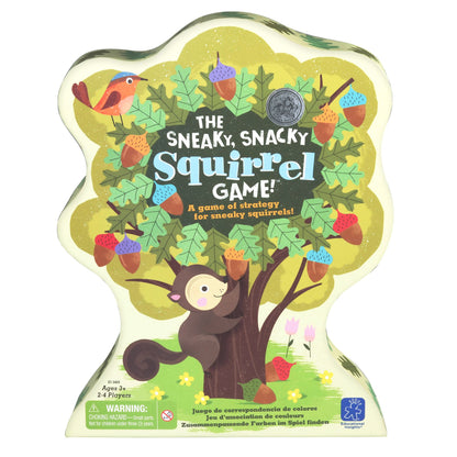 Educational Insights Sneaky, Snacky Squirrel Game — fun and engaging tabletop game for toddlers 3+