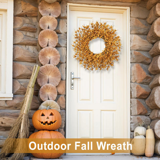 Wreath — 26 inch design for front door use outside