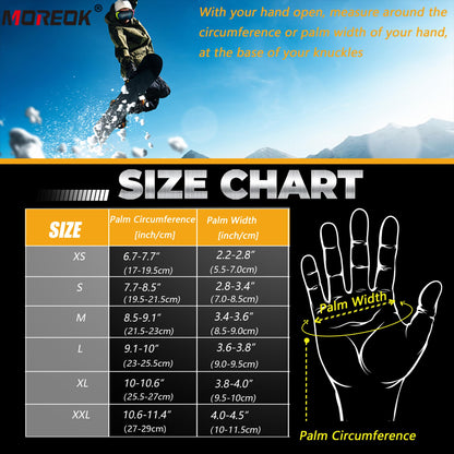 Sport activity glove — Waterproof and windproof winter gloves for men and women