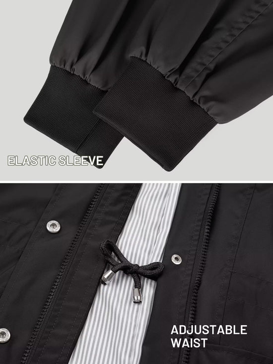 PITINAN rain coat — waterproof and lightweight with hood for women