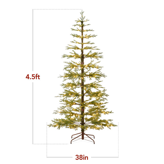 Artificial tree — Pre-lit sparse design by Best Choice Products