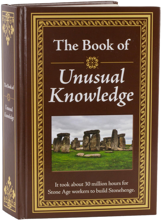 The Book of Unusual Knowledge — hardcover gift for trivia buffs and curious minds