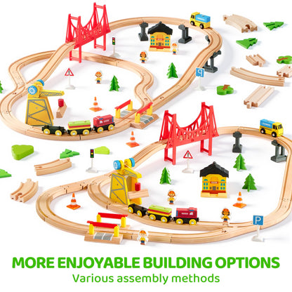 Toy vehicle set — fun train experience from SYNCFUN