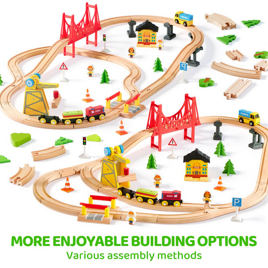 Toy vehicle set — fun train experience from SYNCFUN