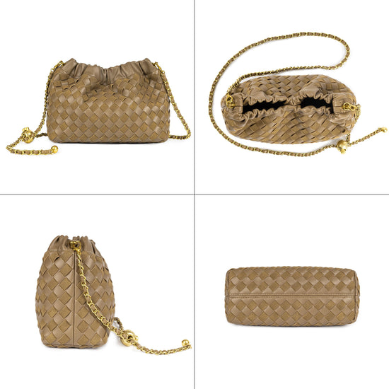 Joryin woven crossbody bag and evening purse, trendy dumpling clutch and hobo cloud shoulder bag