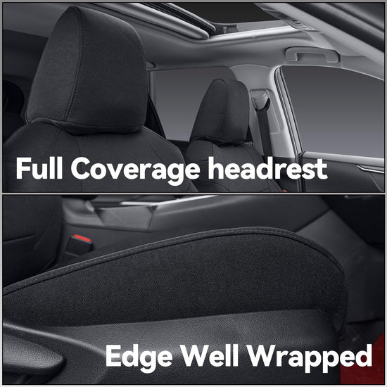 Vehicle seat cover — Coverdream Corolla Cross polyester set for 2022-2026 SUV